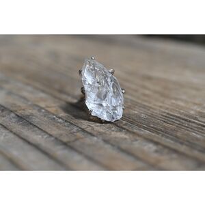 13 carat Lake county diamond engagement ring sterling silver